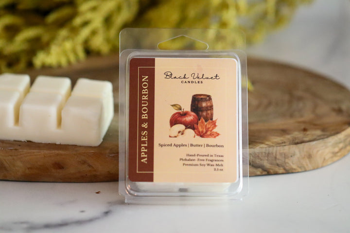 2.5 oz Apples & Bourbon--  Wax Melt