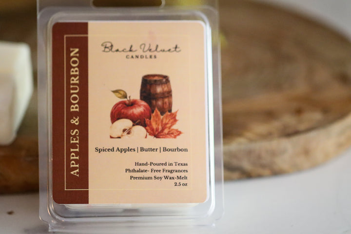2.5 oz Apples & Bourbon--  Wax Melt