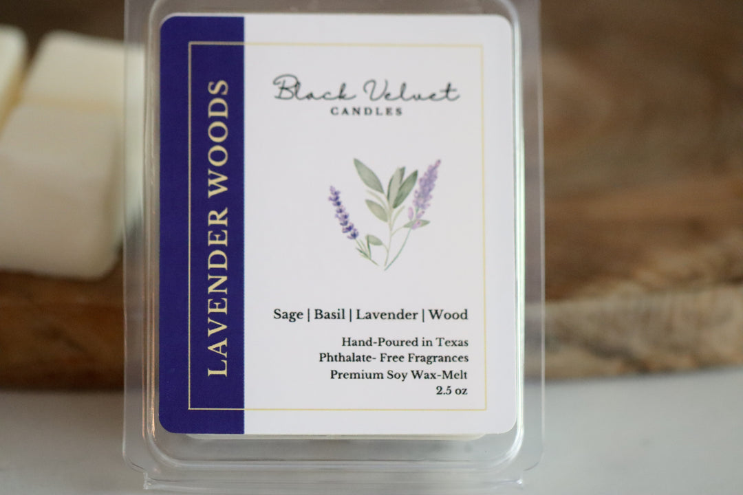 2.5 oz Lavender Woods--  Wax Melt
