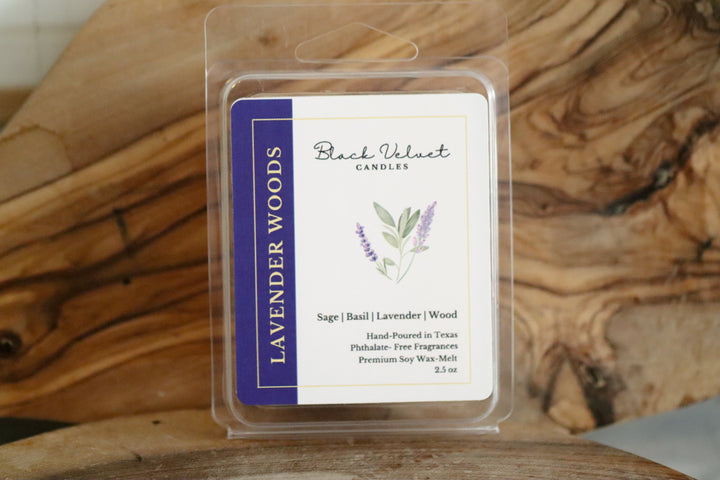 2.5 oz Lavender Woods--  Wax Melt