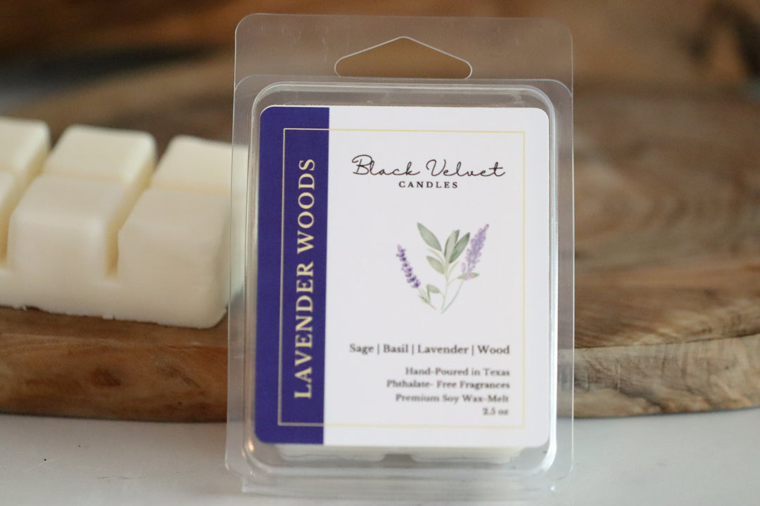 2.5 oz Lavender Woods--  Wax Melt