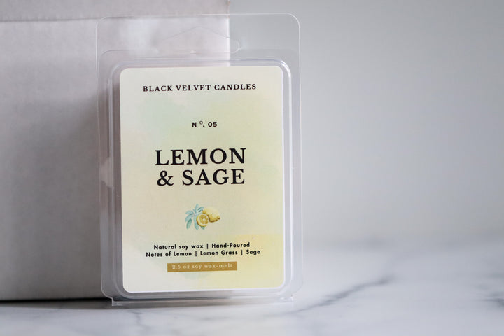 Lemon & Sage -- Wax Melt