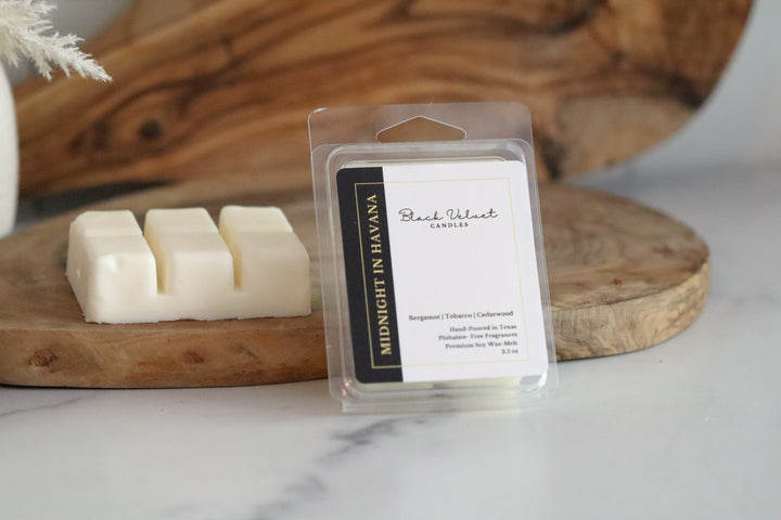 2.5 oz Midnight in Havana--  Wax Melt