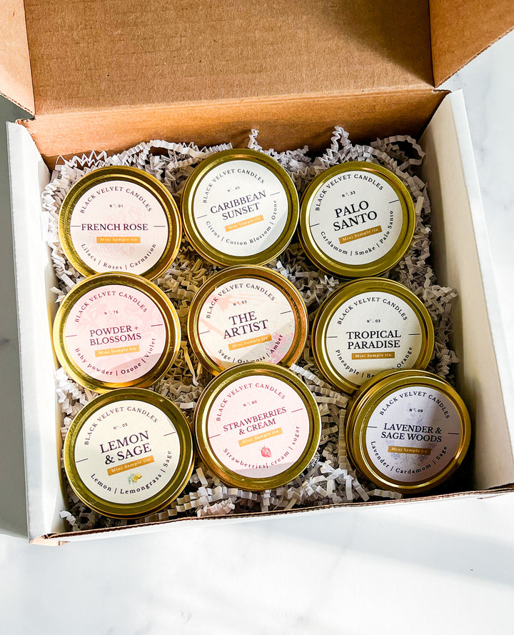 Sample tins