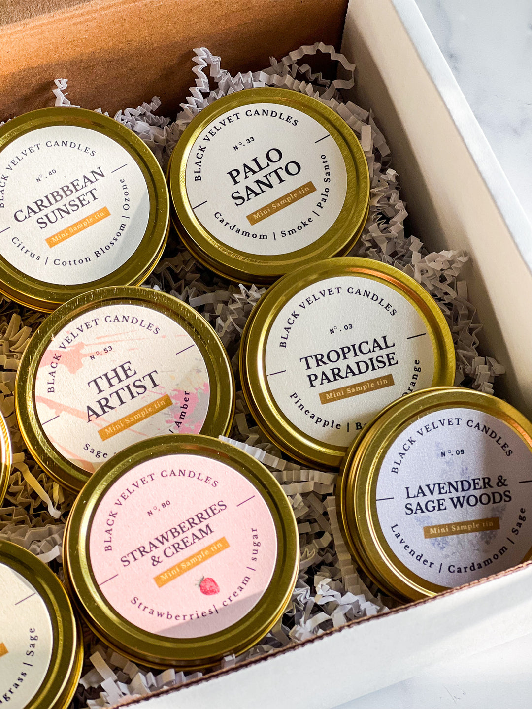 Sample tins
