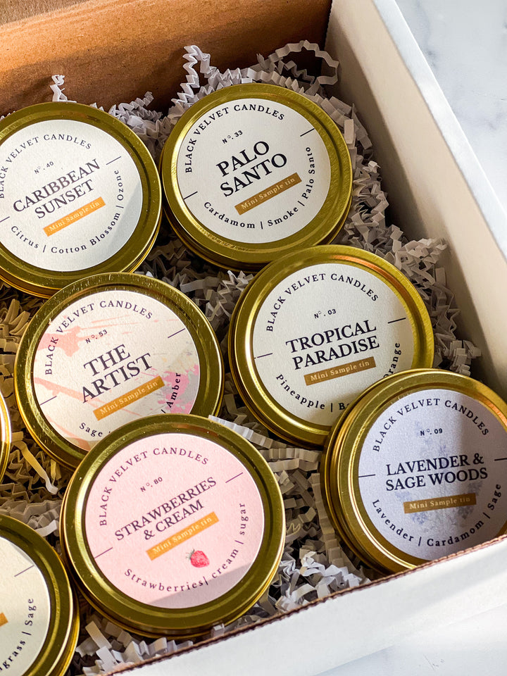 Sample tins