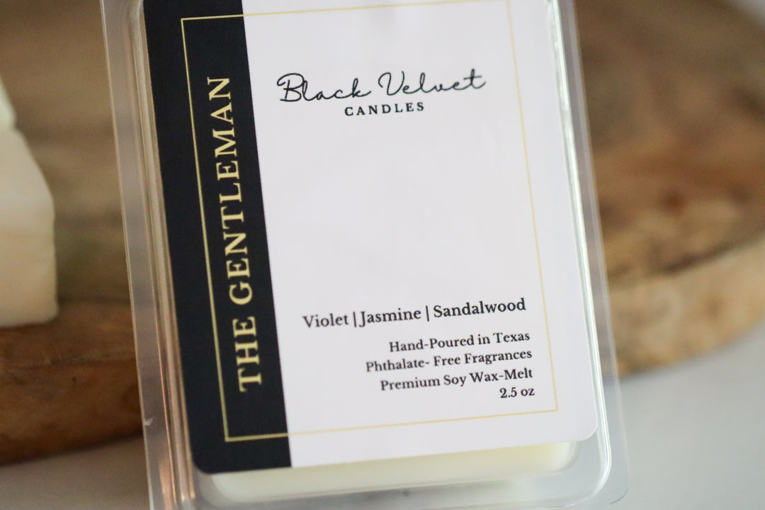 2.5 oz The Gentleman --  Wax Melt