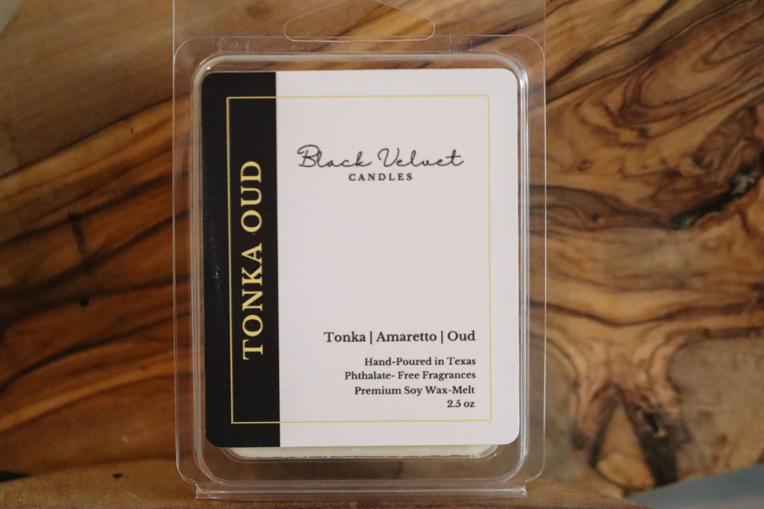 2.5 oz Tonka Oud --  Wax Melt