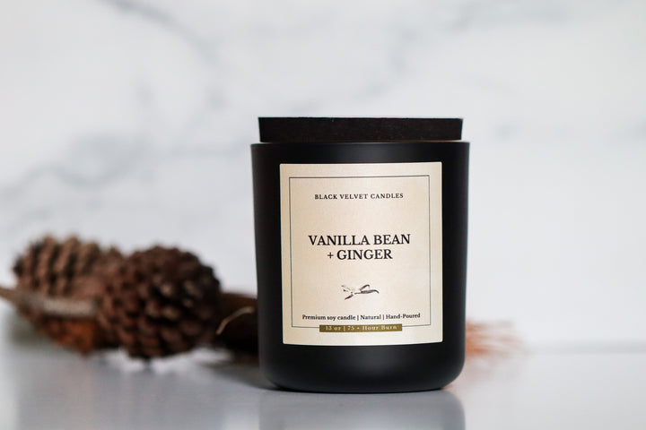 13 oz Vanilla Bean + Ginger