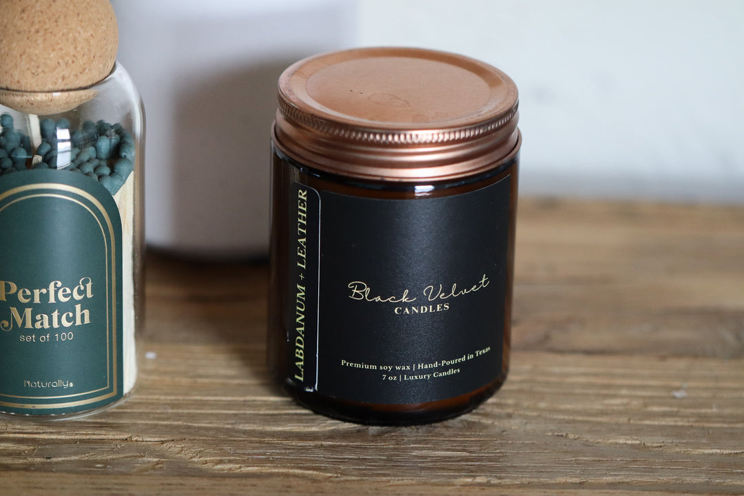 Labdanum + Leather: