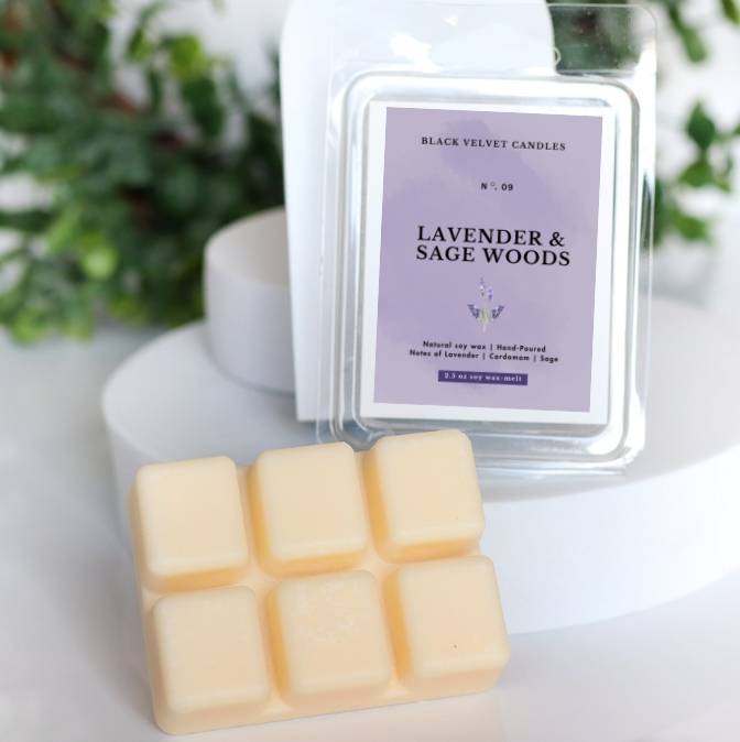 Lavender & Sage woods -- Wax Melt