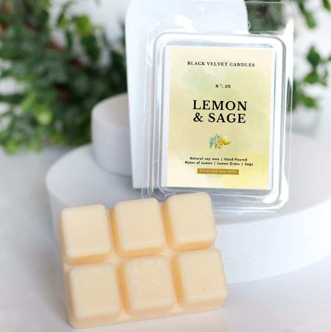 Lemon & Sage -- Wax Melt